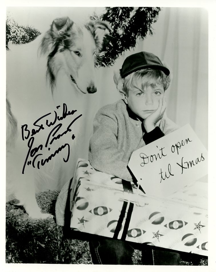 Jon Provost LASSIE In Person Sign Photo (1 of 1)