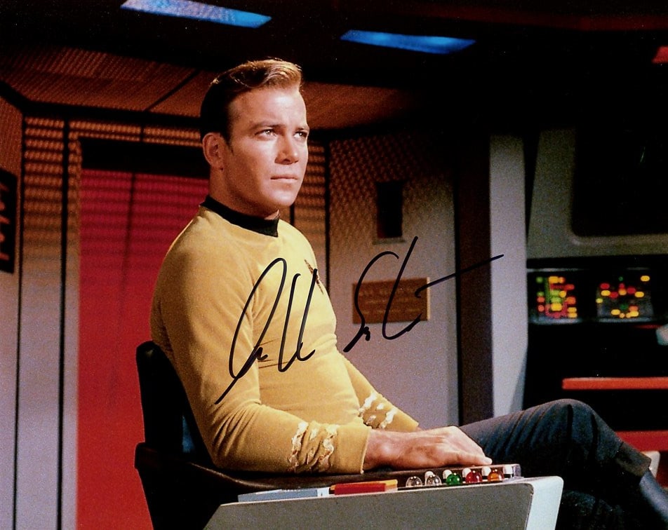 William Shatner STAR TREK In Person Signeded Photo (1 of 1)