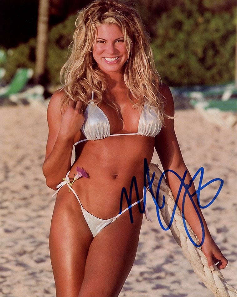 Jackie Haas SEXY / WWE In Person Signed Photo (1 of 1)