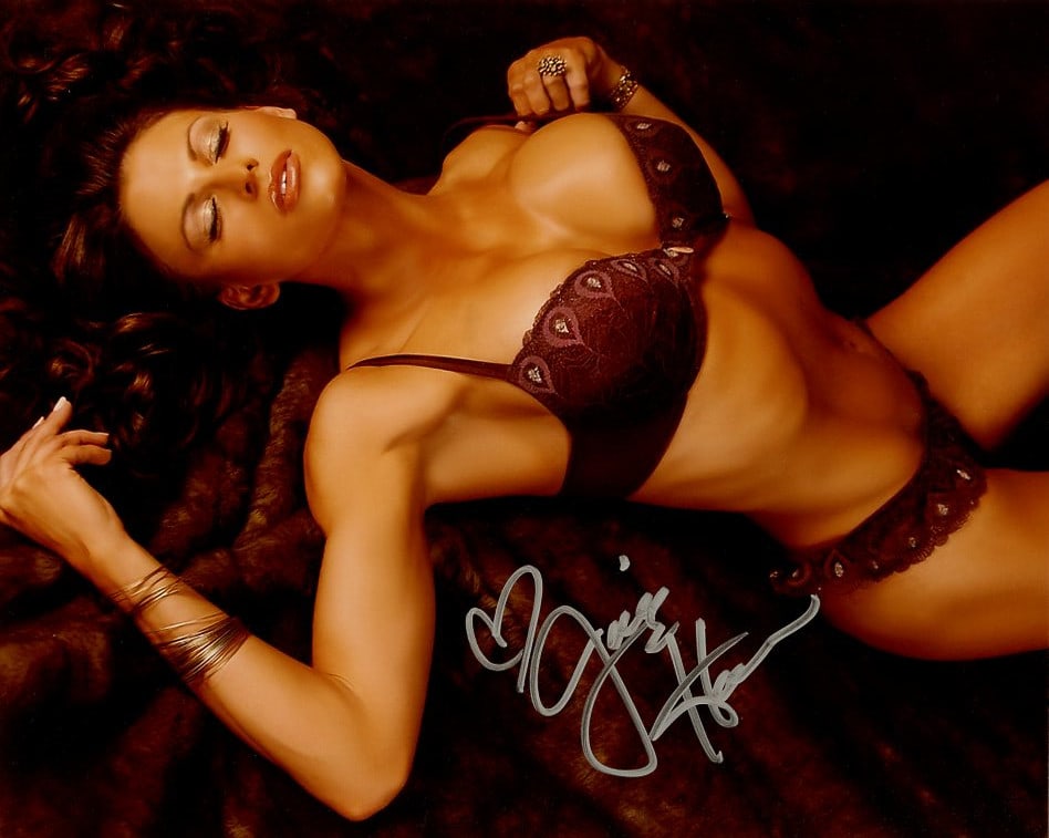Jackie Haas SEXY / WWE In Person Signed Photo (1 of 1)