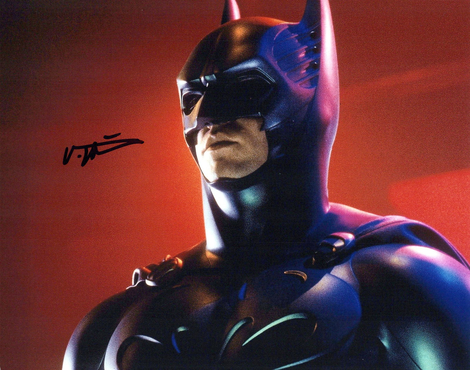 Val Kilmer BATMAN FOREVER In Person Signed Photo (1 of 1)