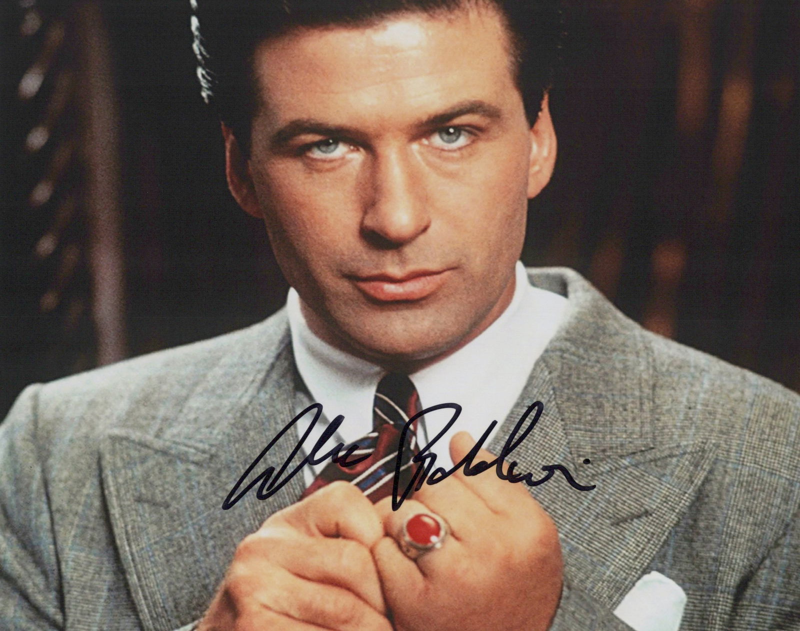 Alec Baldwin THE SHADOW In Person Signed Photo (1 of 1)