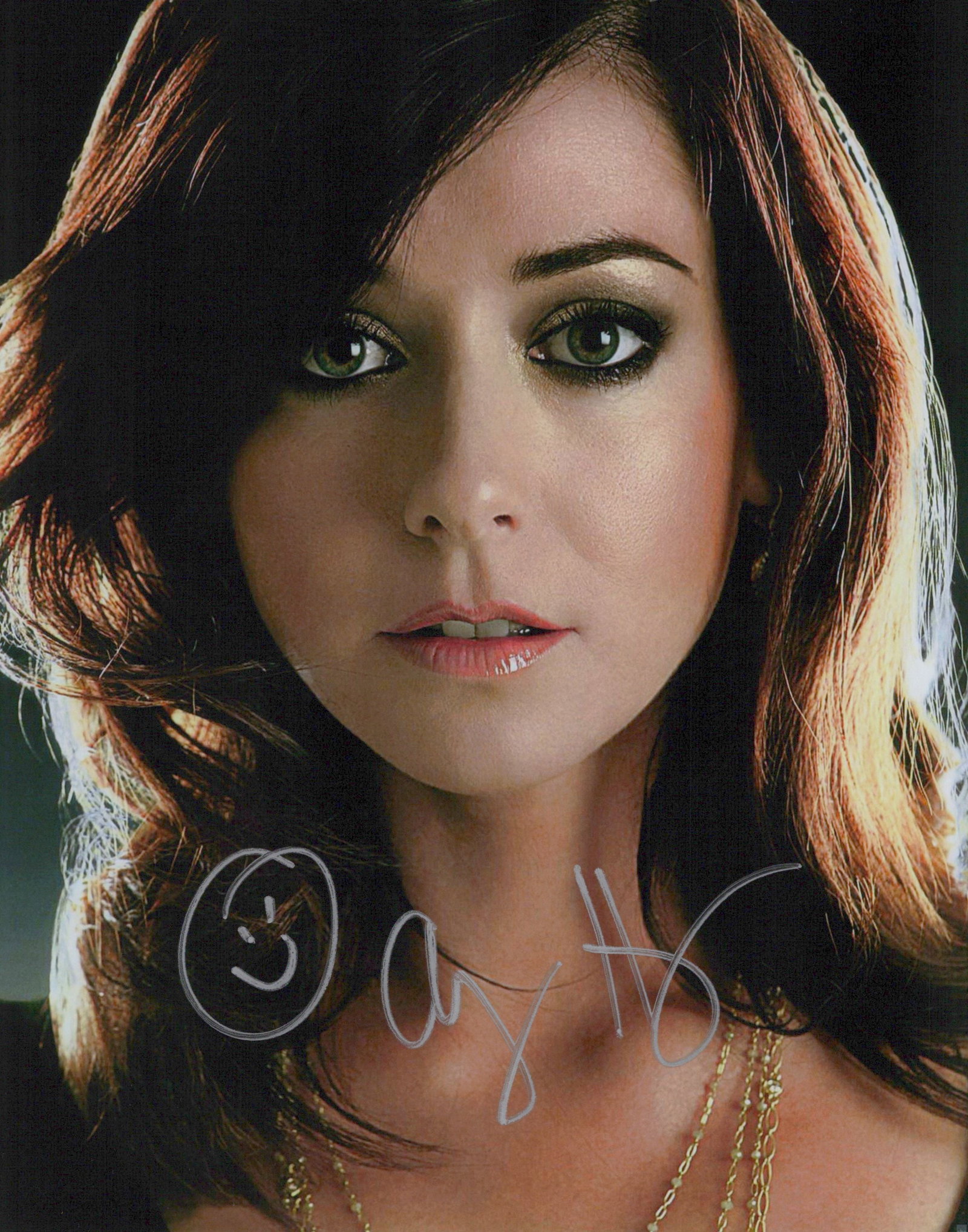 Alyson Hannigan BUFFY / PRETTY In Person Signed Photo (1 of 1)