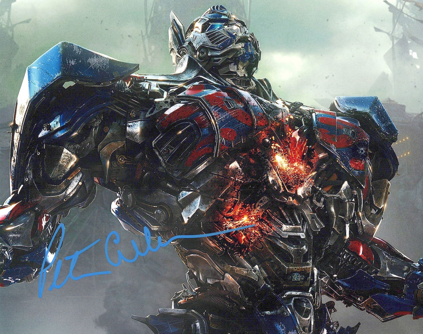 Peter Cullen TRANSFORMERS In Person Signed Photo (1 of 1)