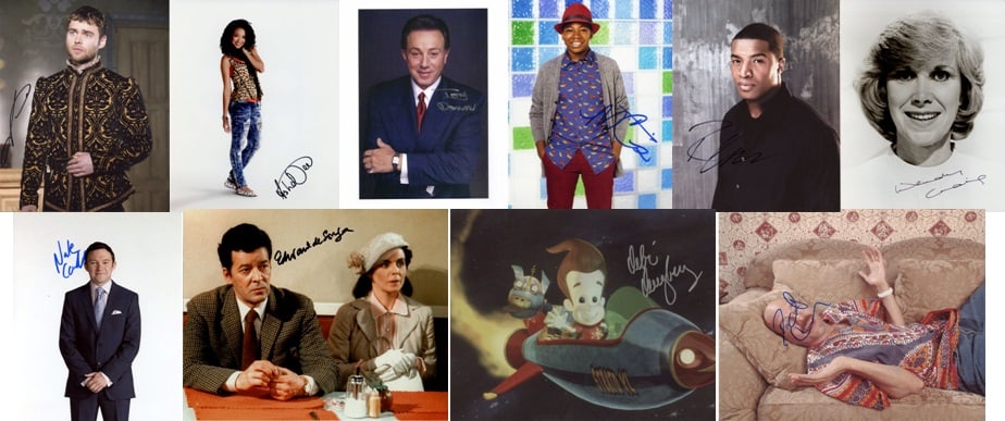 (10) 8x10 Photo Lot #5- 10 Photos: Photo size is 8x10. You are getting all 10 photos shown here - Included are: Nate Corrdry (Mom), Wendy Craig, David Cross (Arrested Development), Roger Cross (Coroner), Mekai Curtis (Kirby Buckets), T