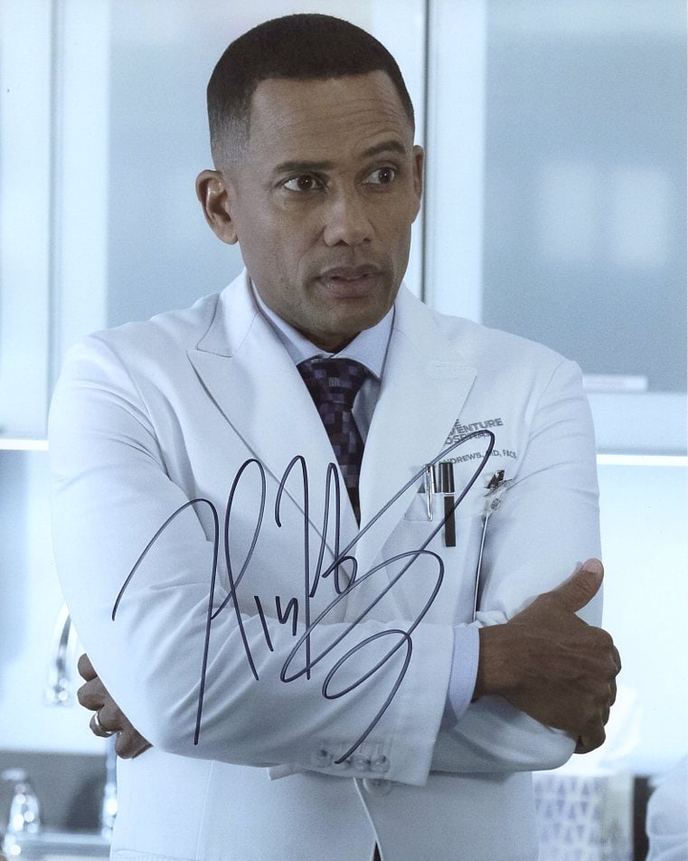 Hill Harper THE GOOD DOCTOR In Person Signed Photo (1 of 1)