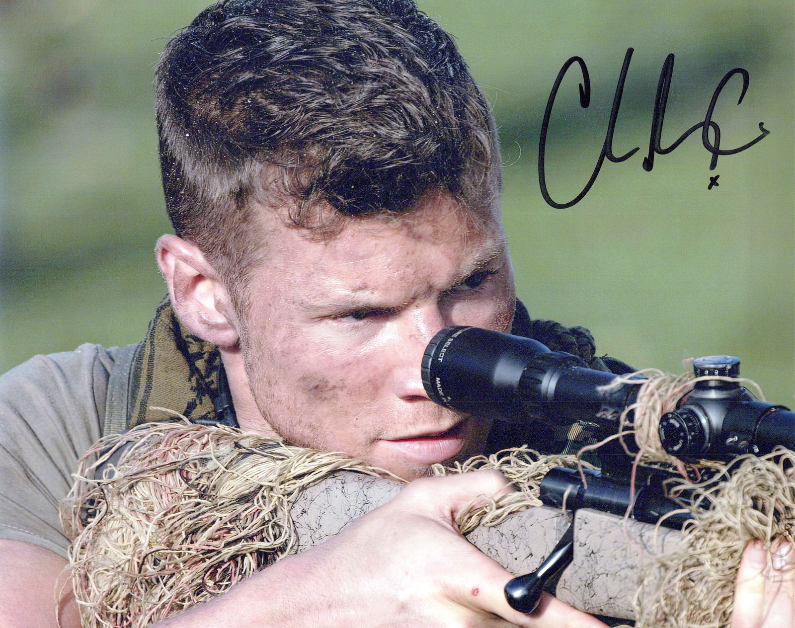 Chad Michael Collins SNIPER LEGACY In Person Signed Photo (1 of 1)