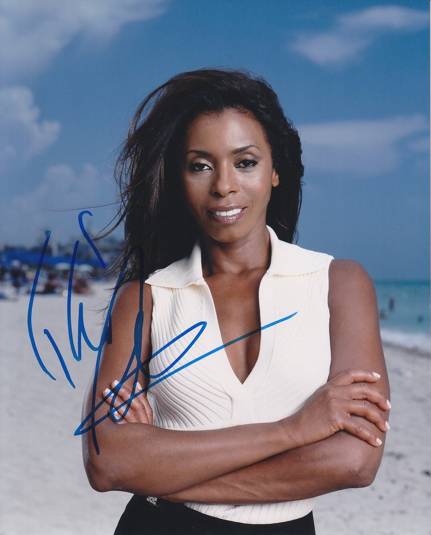 Khandi Alexander CSI MIAMI In Perosn Signed Photo (1 of 1)