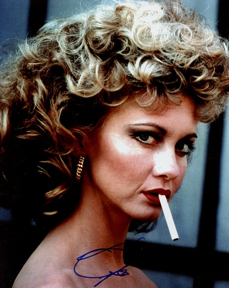 Olivia Newton John (1948-2022) GREASE In Person Signed Photo (1 of 1)