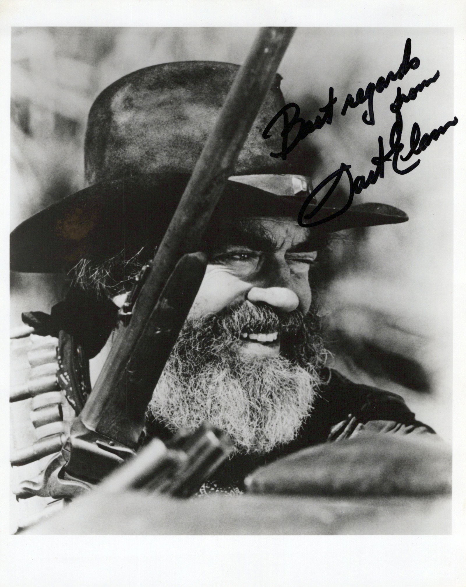 Jack Elam (1920-2003) CANNONBALL RUN / KISS ME DEADLY Signed Photo (1 of 1)