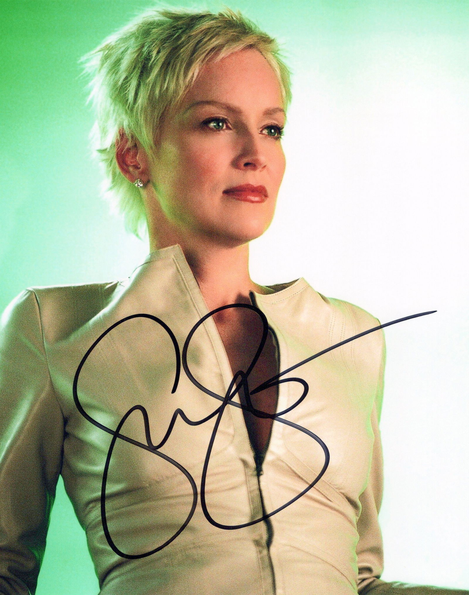 Sharon Stone CATWOMAN In Person Signed Photo (1 of 1)