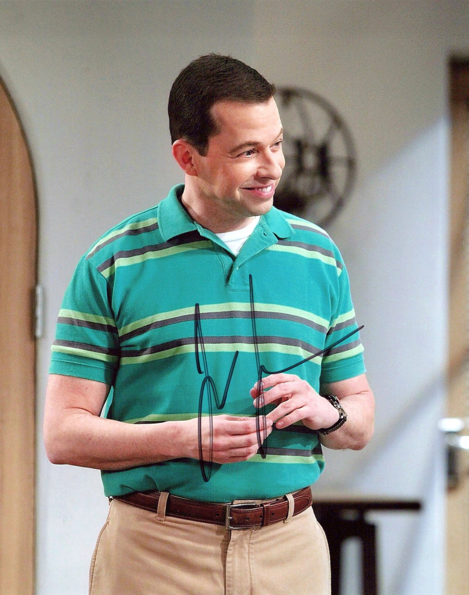 Jon Cryer TWO AND HALF MEN In Person Signed Photo (1 of 1)