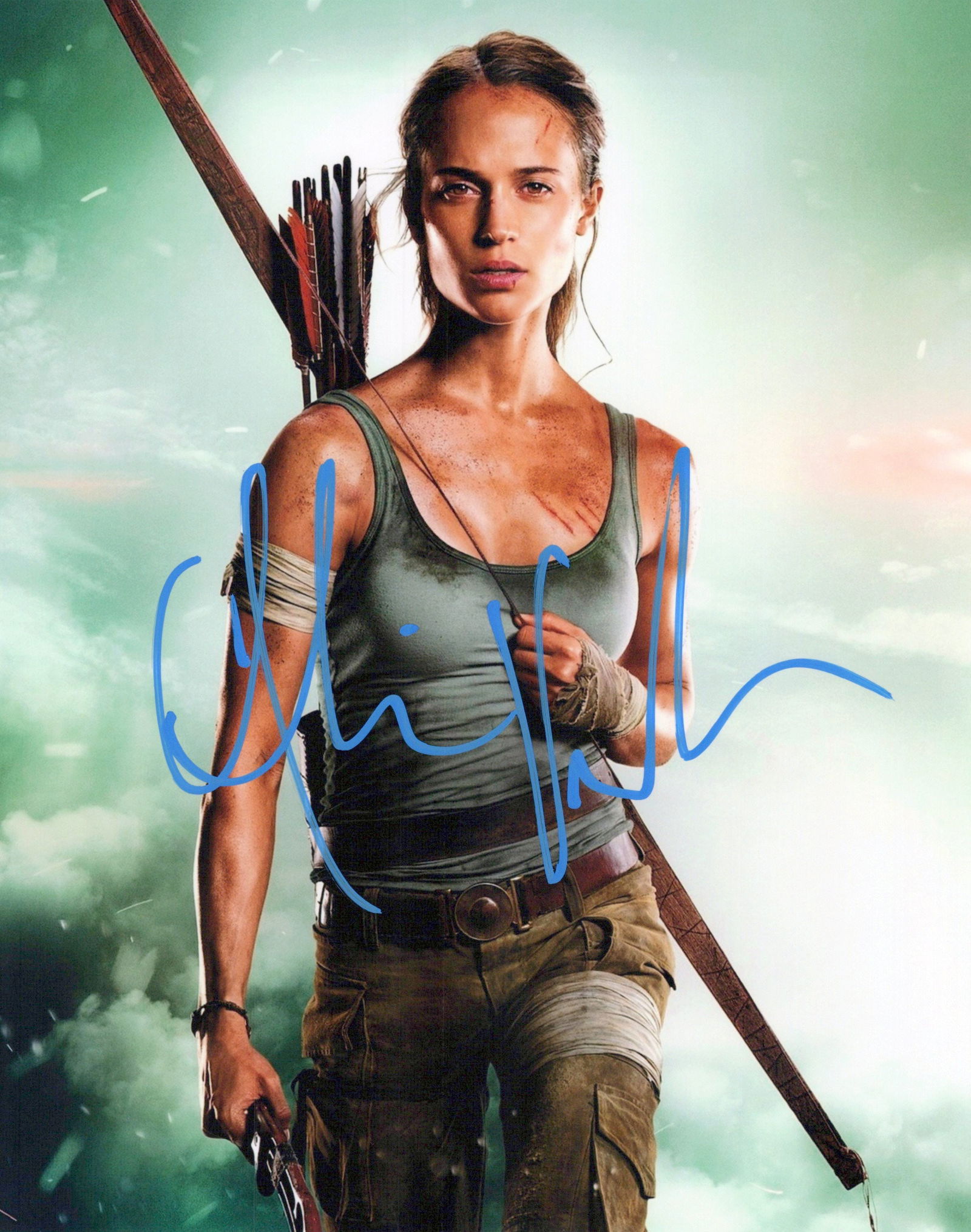 Alicia Vikander TOMB RAIDER In Person Signeded Photo (1 of 1)