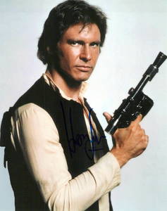 Harrison Ford STAR WARS In Person Signed Photo