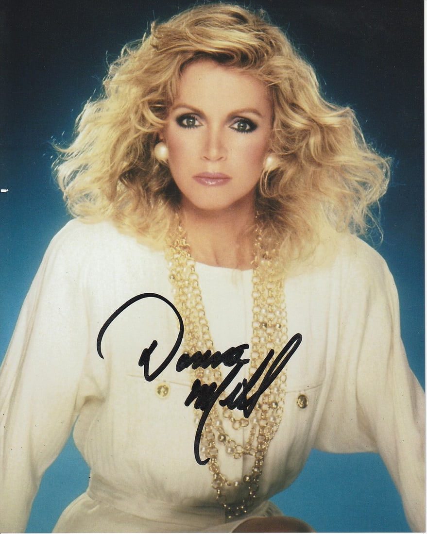 Donna Mills KNOTS LANDING In Person Signed Photo (1 of 1)