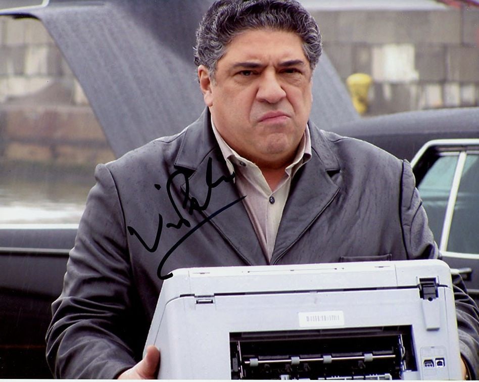 Vincent Pastore THE SOPRANOS In Person Signed Photo (1 of 1)