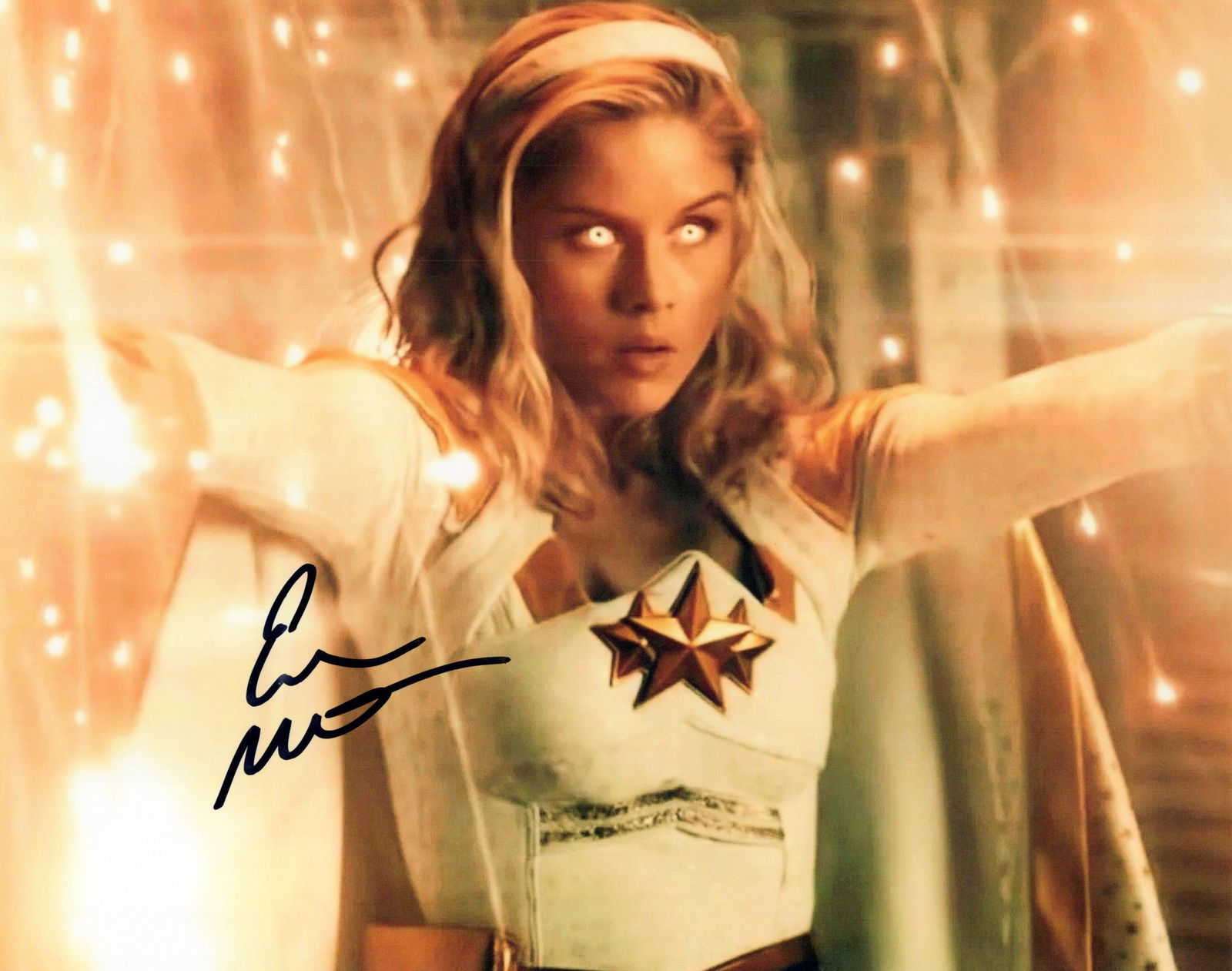 Erin Moriarty THE BOYS In Person Signed Photo (1 of 1)