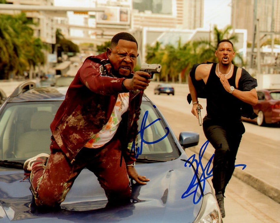 Will Smith / Martin Lawrence BAD BOYS In Person Signed Photo (1 of 1)