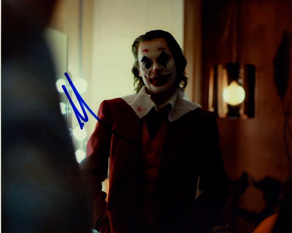 Joaquin Phoenuix JOKER In Person Signed Photo (1 of 1)