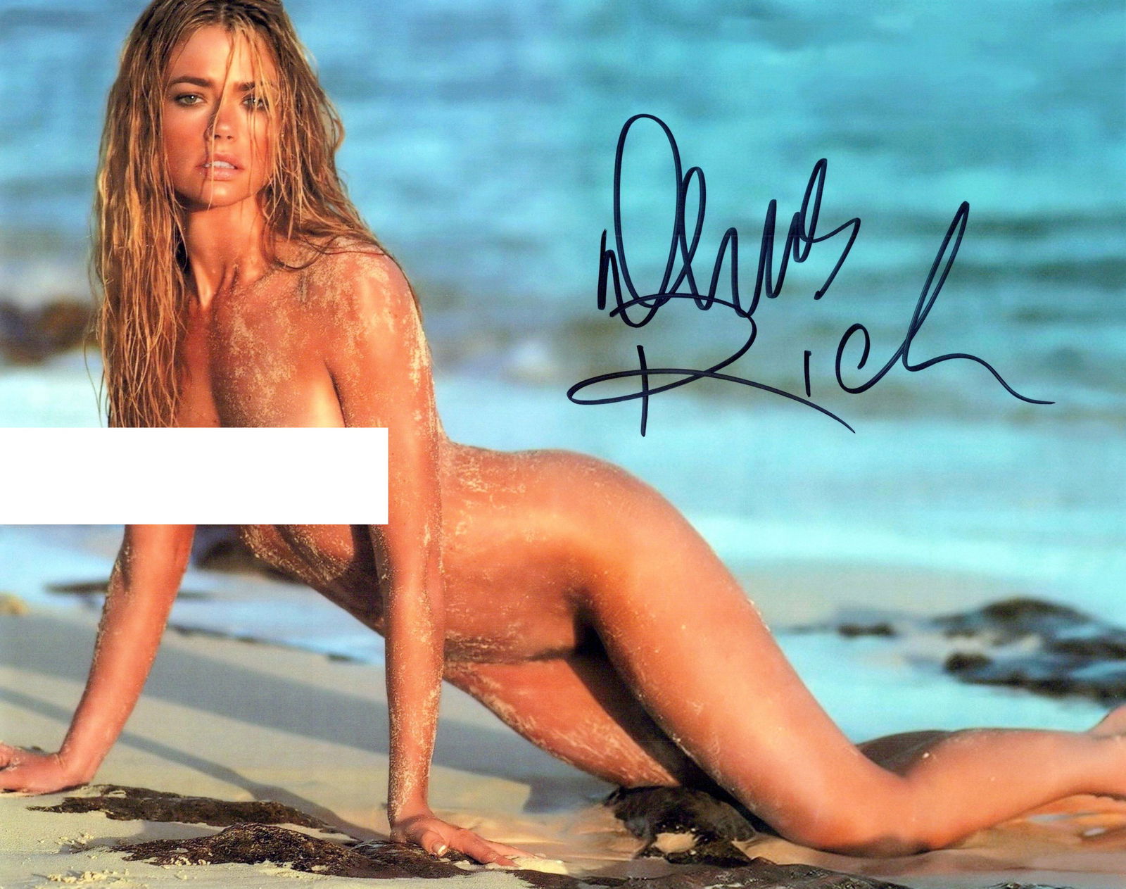 Denise Richards WILD THINGS / STARSHIP TROOPERS In Person Signed Photo (1 of 1)