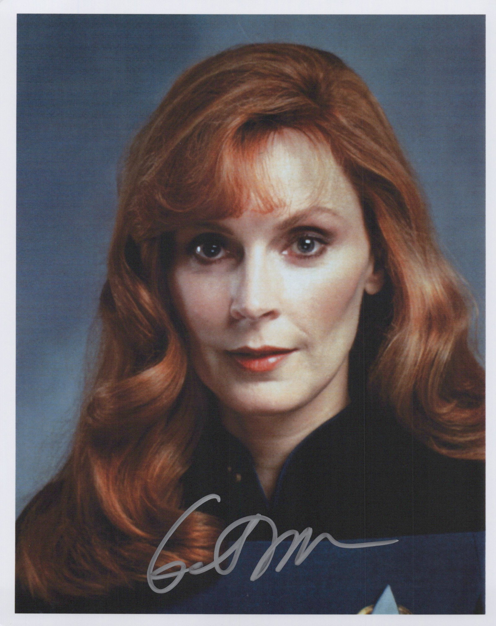 Gates McFadden STAR TREK In Person Signed Photo (1 of 1)