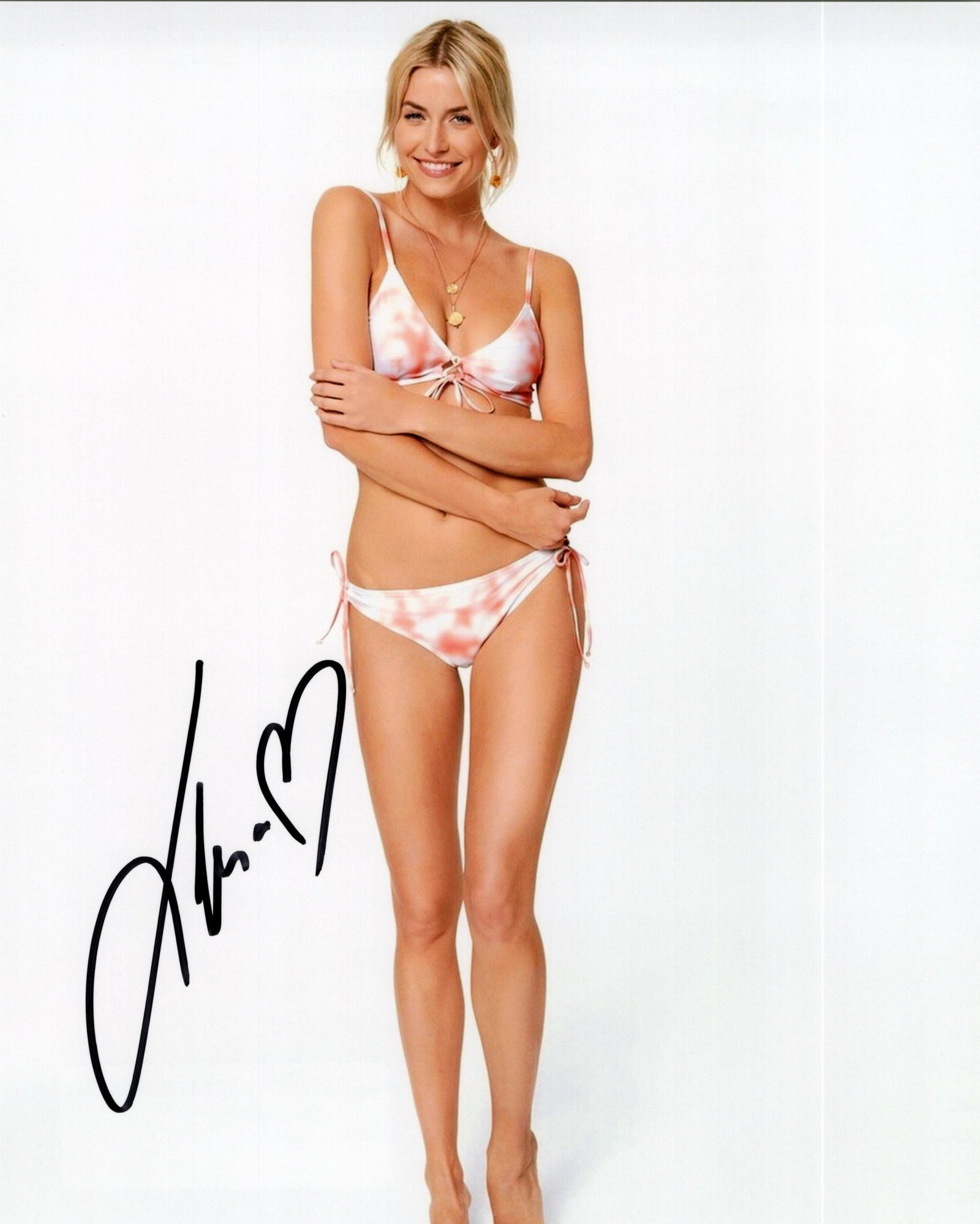 Lena Gercke SEXY / GERMANS NEXT TOP MODEL Signed Photo: Photo size is 8x10. Lena Gercke in person signed autographed photo. Lena Gercke is a German fashion model and television host. She won the first cycle of Germany's Next Topmodel and was the host of Au