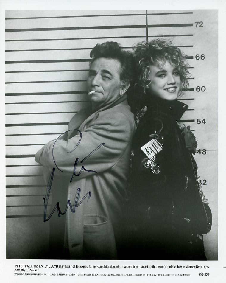 Peter Falk COOKIE Signed Photo (1 of 1)