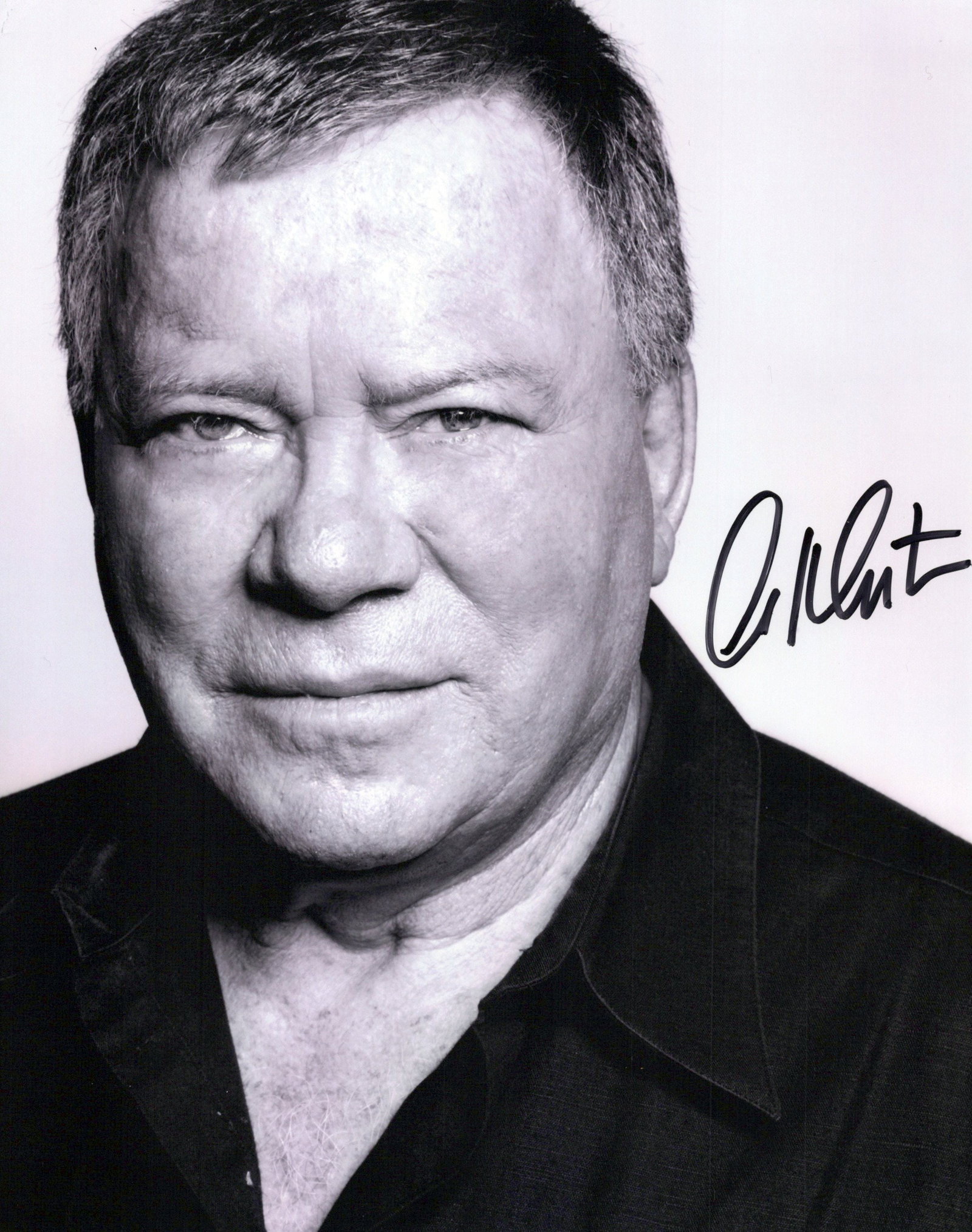 William Shatner STAR TREK / TWILIGHT ZONE In Person Signed Photo (1 of 1)