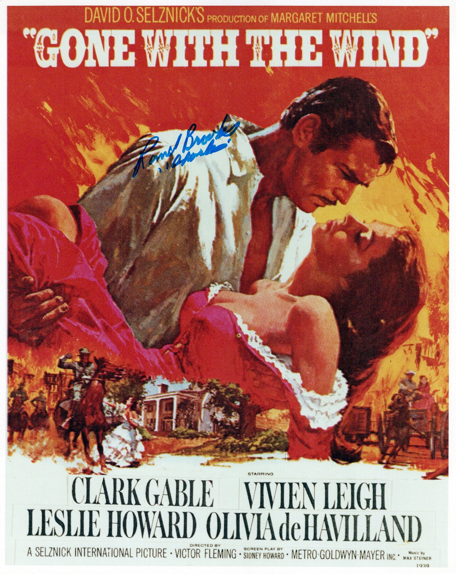 Rand Brooks (1918-2003) GONE WITH THE WIND Signed Photo (1 of 1)