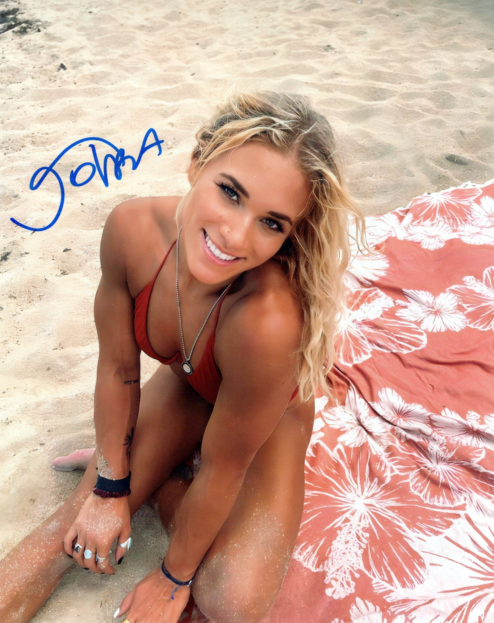 Sol Ruca WWE In Person Signed Photo: Photo size is 8x10. PRIVATE SIGNING. Sol Ruca WWE in person signed photo. Calyx Harmony Hampton is an American professional wrestler currently signed to WWE, where she performs on the NXT brand under 