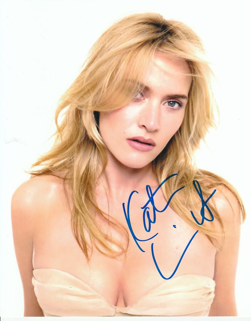 Kate Winslet TITANIC / THE READER In Person Signed Photo (1 of 1)