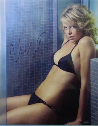 Charlize Theron 11x14 SEXY In Person Signed Photo (1 of 1)