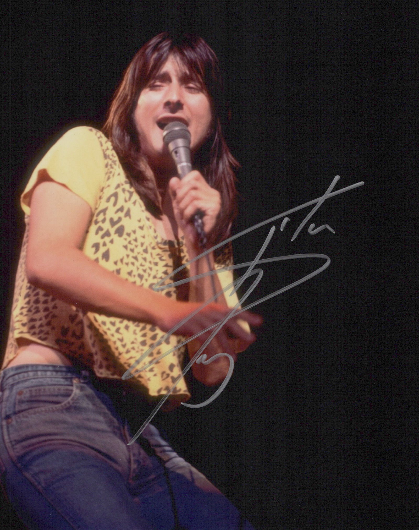Steve Perry JOURNEY In Person Signed Photo (1 of 1)