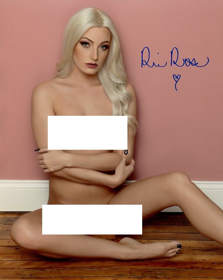 Ria Rose PLAYBOY In Person Signed Photo: Photo size is 8x10. PRIVATE SIGNING. Ria Rose in in person signed autographed photo. Ria Rose is a Playboy Cyber Girl of the Month. 8x10 Color In Person signed very sexy portrait. This item was signed