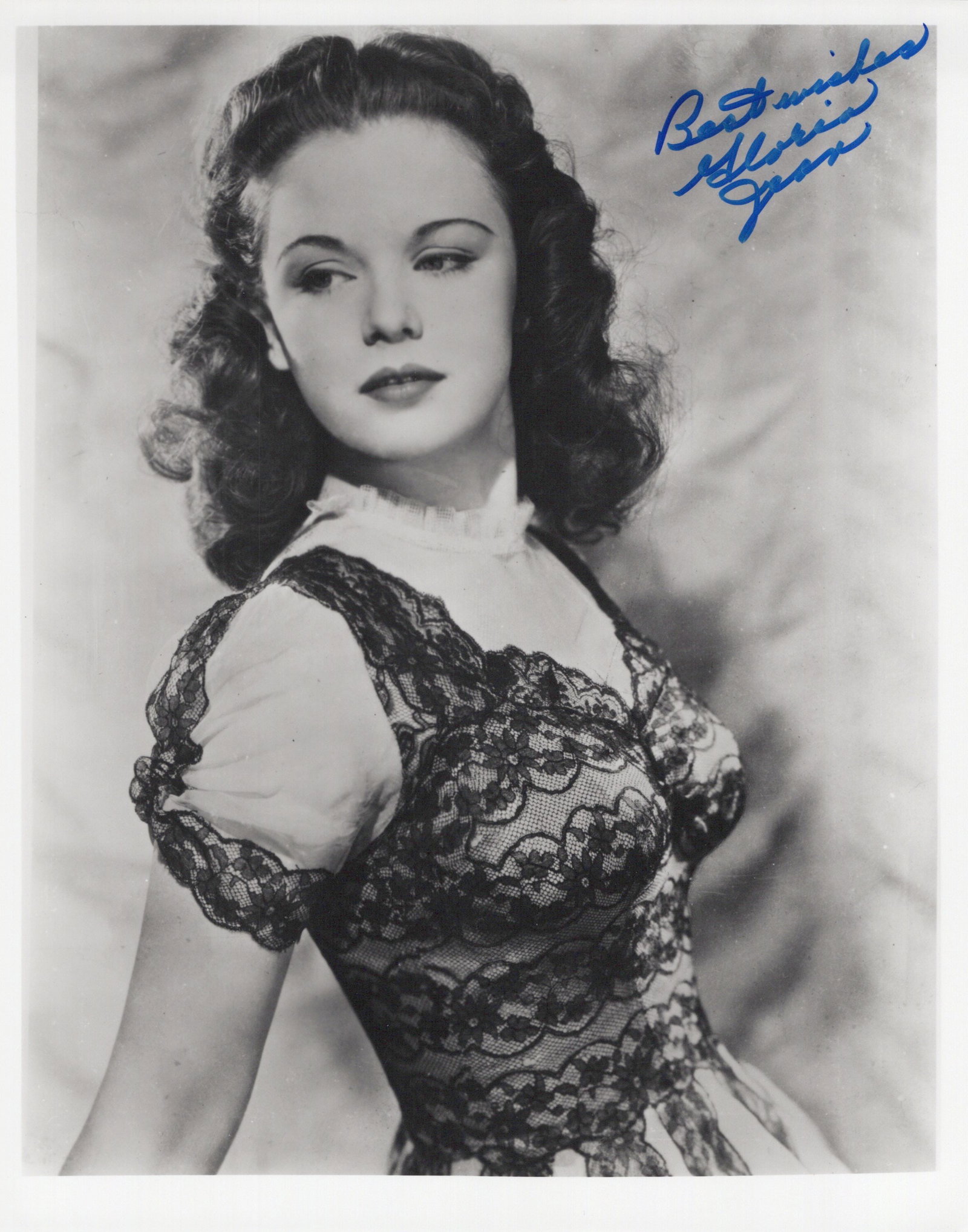 Gloria Jean (1926-2018) MOONLIGHT IN VERMONT Signed Photo (1 of 1)
