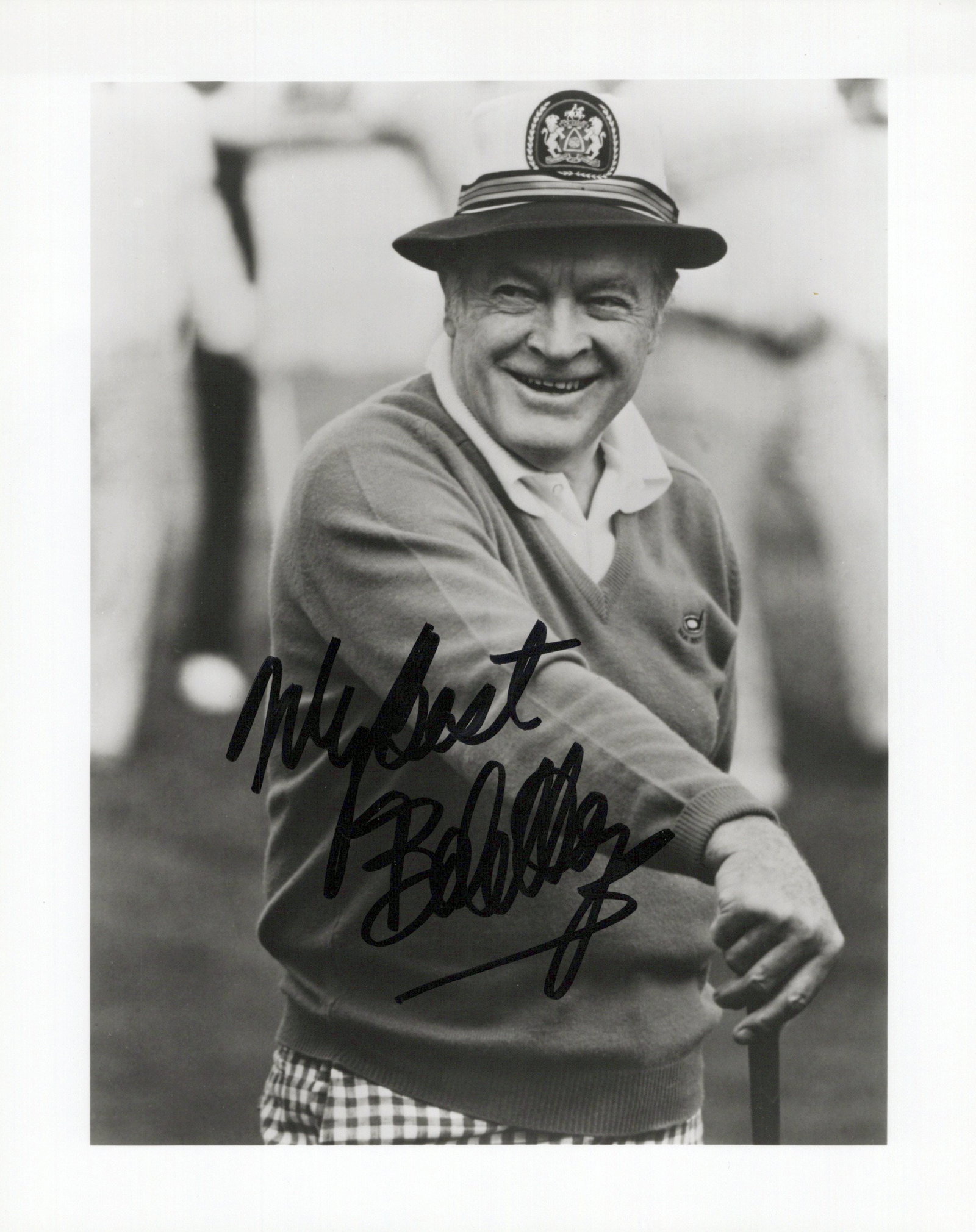 Bob Hope (1903-2003) COMEDIAN / ACTOR In Person Signed Photo (1 of 1)