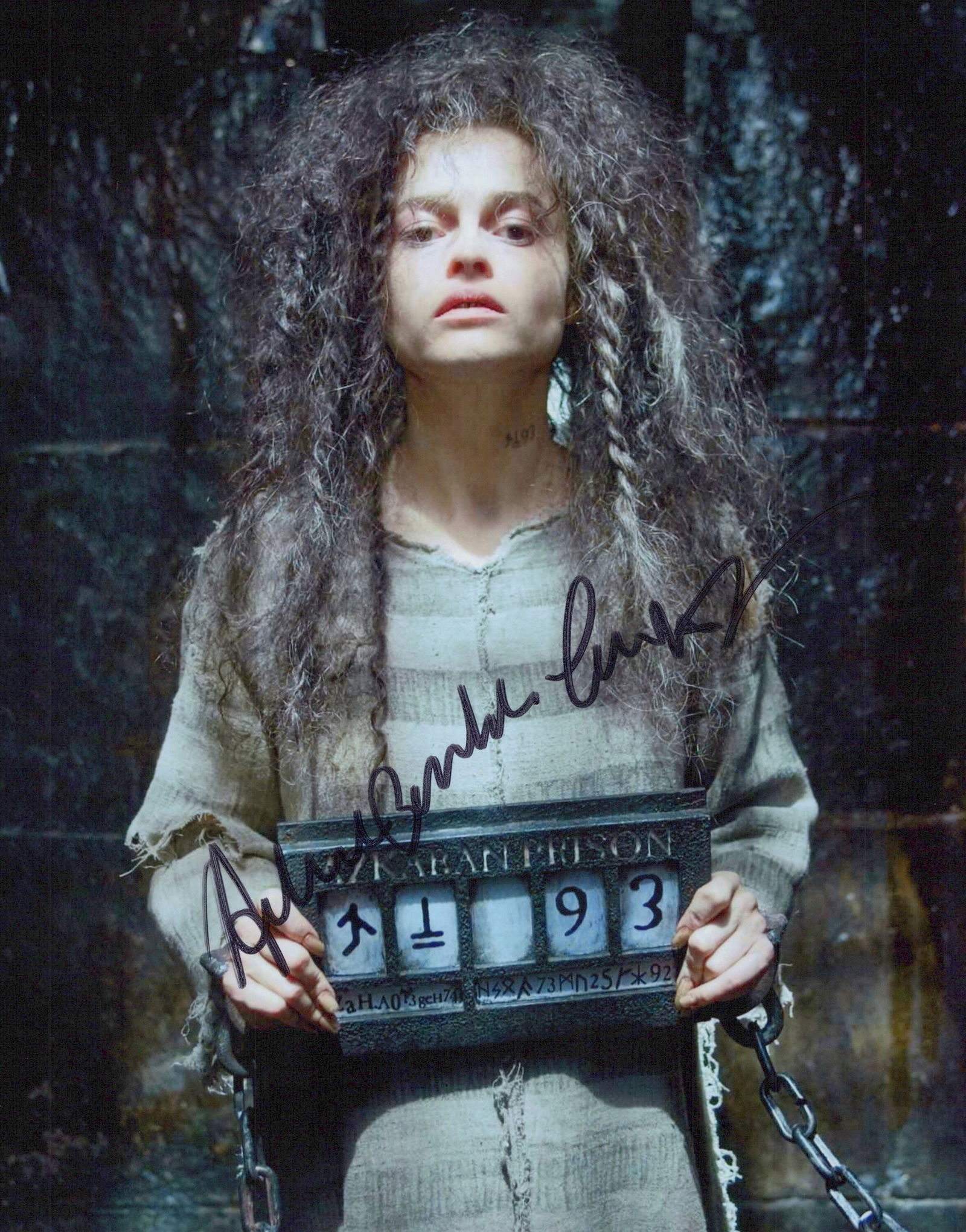 Helena Bonham Carter HARRY POTTER In Person Signed (1 of 1)
