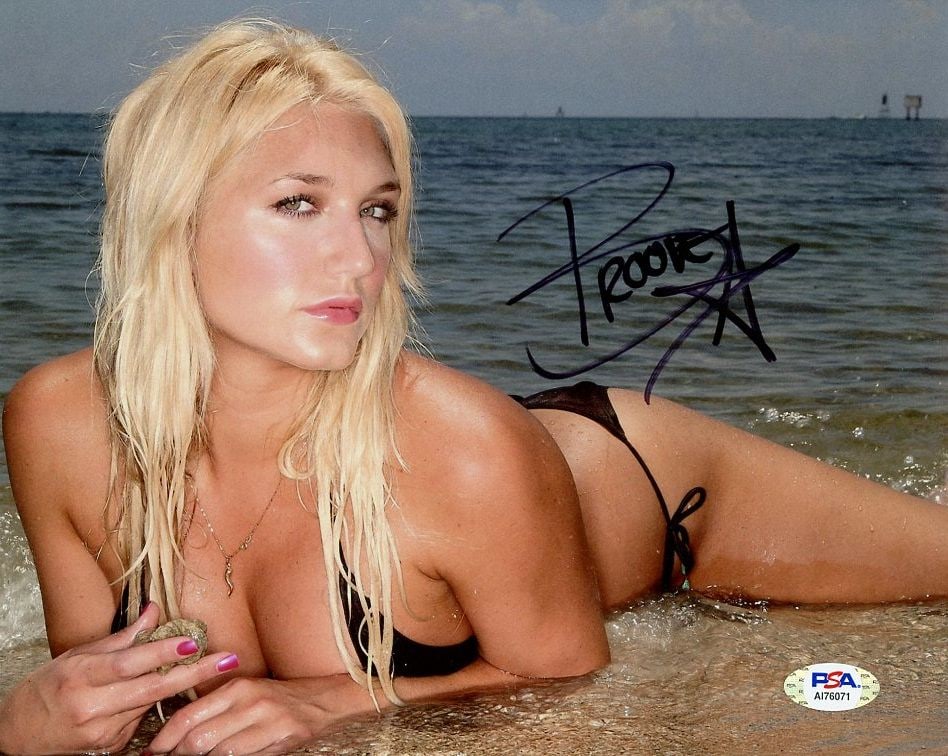 Brooke Hogan MODEL In Person Signed Photo (1 of 1)