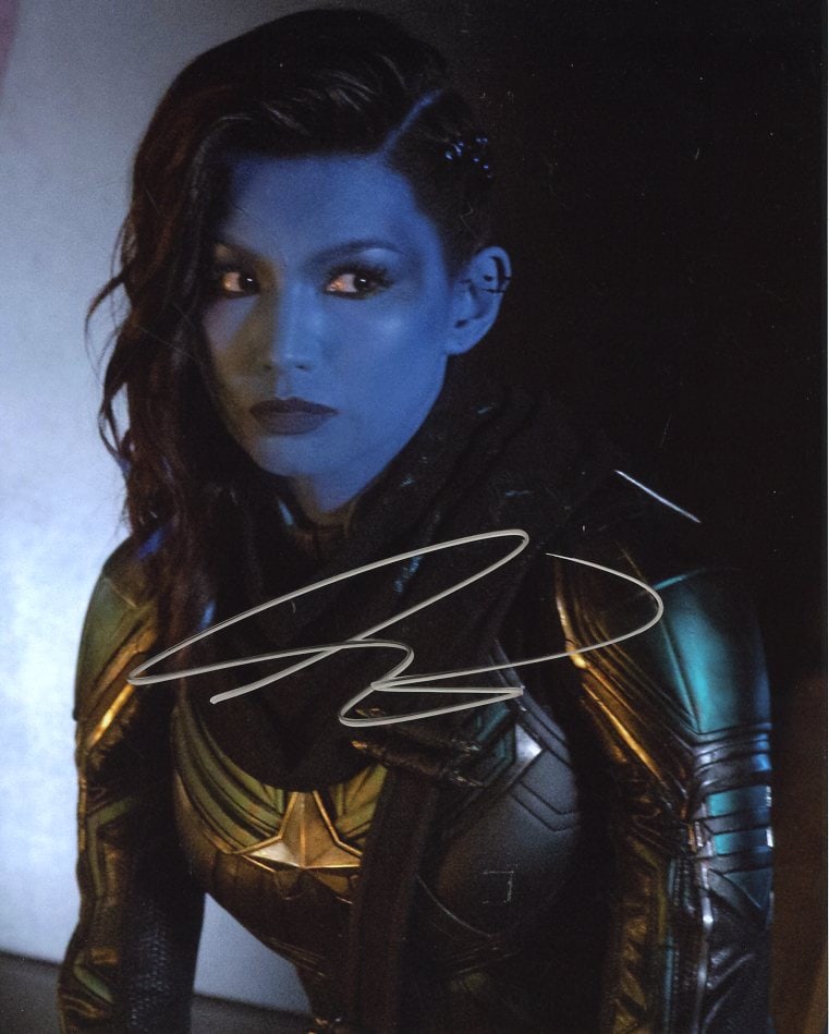 Gemma Chan CAPTAIN MARVEL In Person Signed Photo (1 of 1)