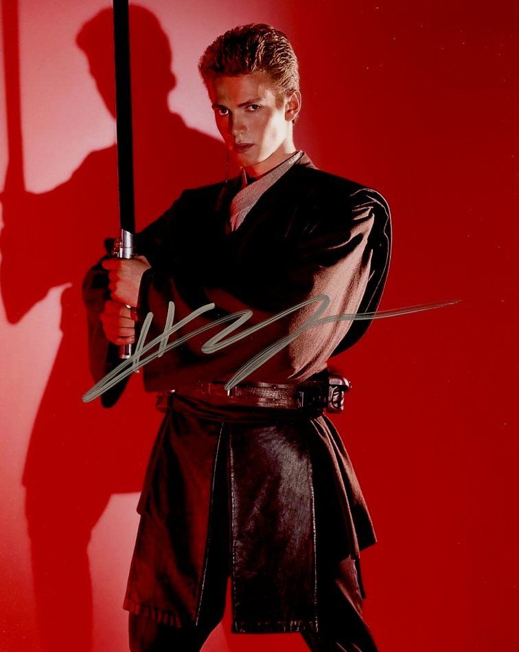 Hayden Christiansen STAR WARS In Person Signed Photo (1 of 1)