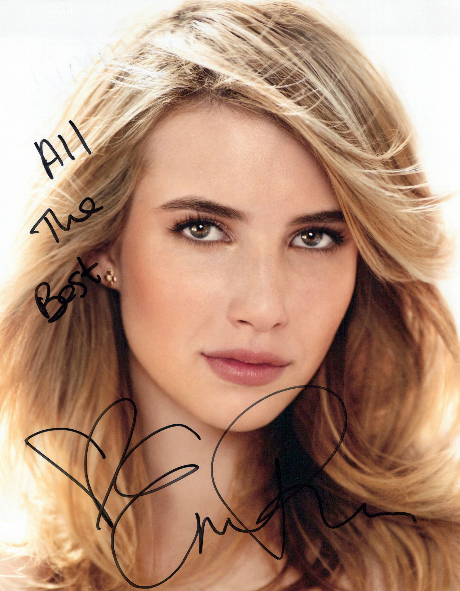 Emma Roberts  AQUAMARINE / MILLERS  In Person Signed Photo (1 of 1)