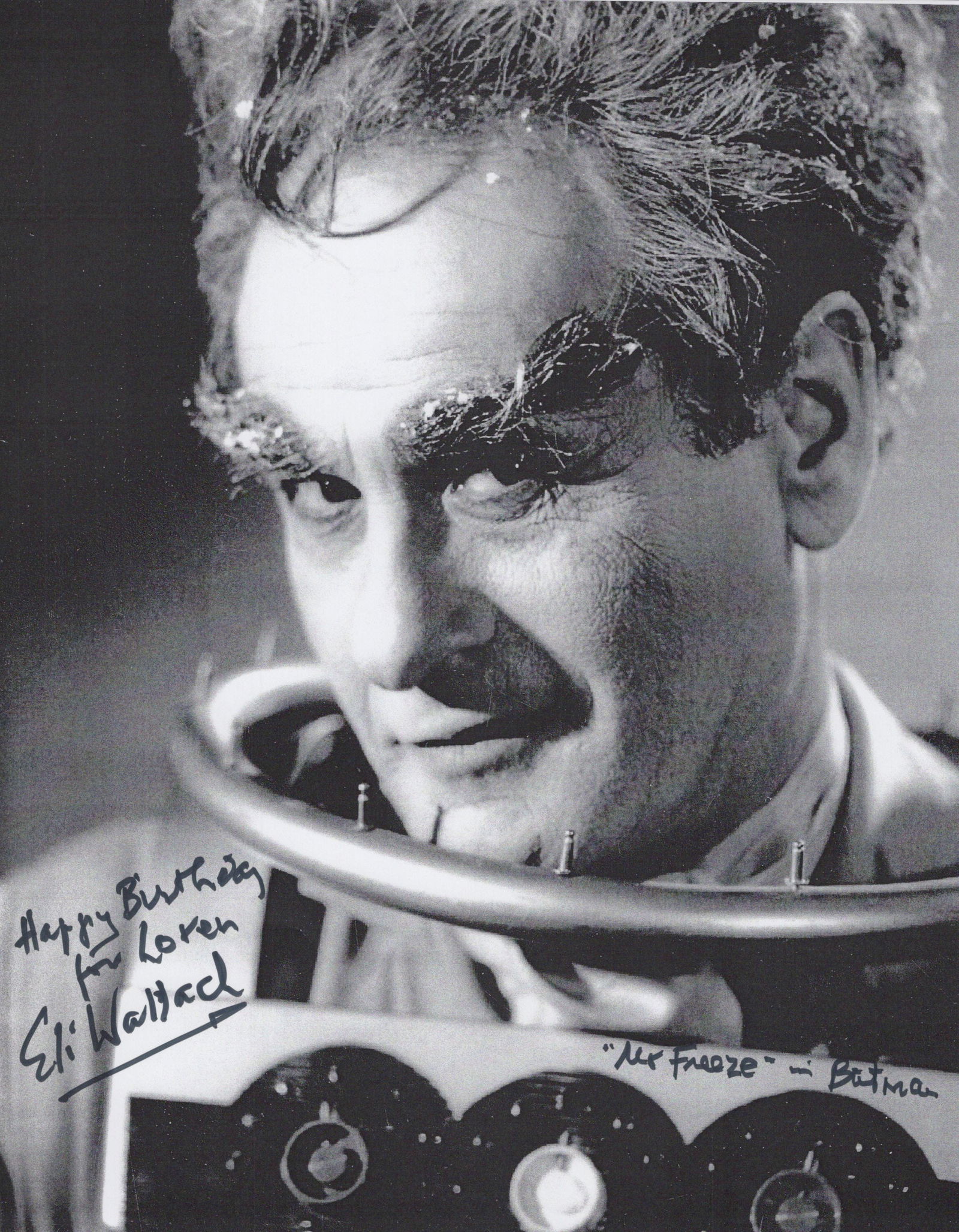 Eli Wallach (1915-2014) BATMAN In Person Signed photo (1 of 1)