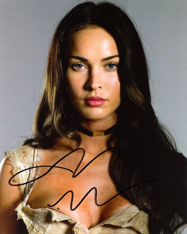 Megan Fox JONAS HEX In Person Signed Photo (1 of 1)