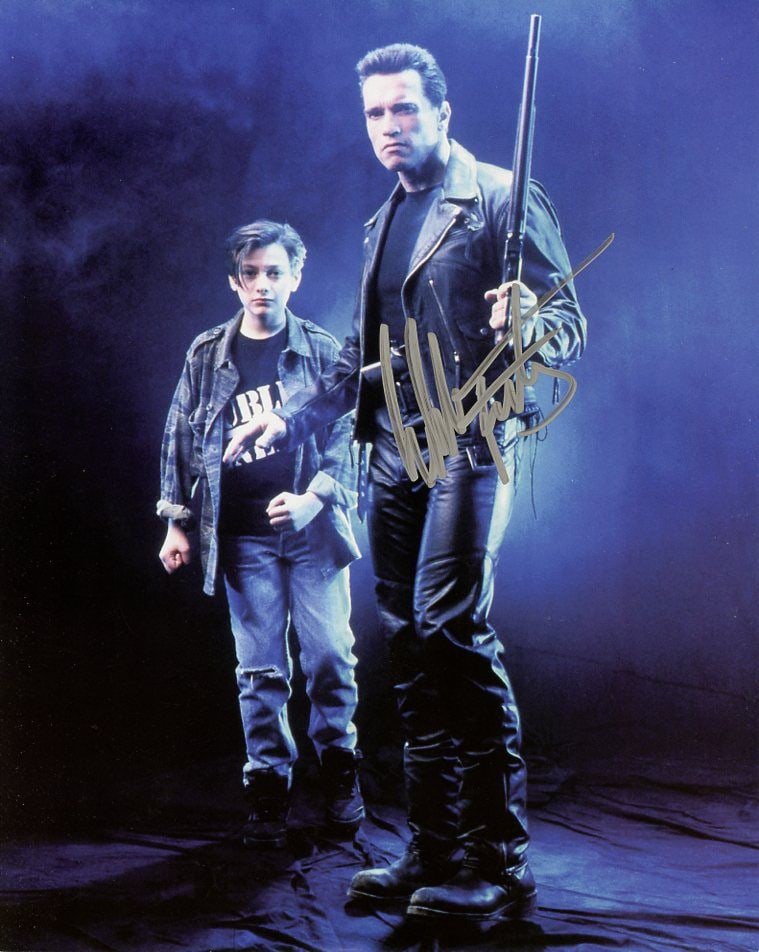 Edward Furlong TERMINATOR TWO In Person Signed Photo (1 of 1)