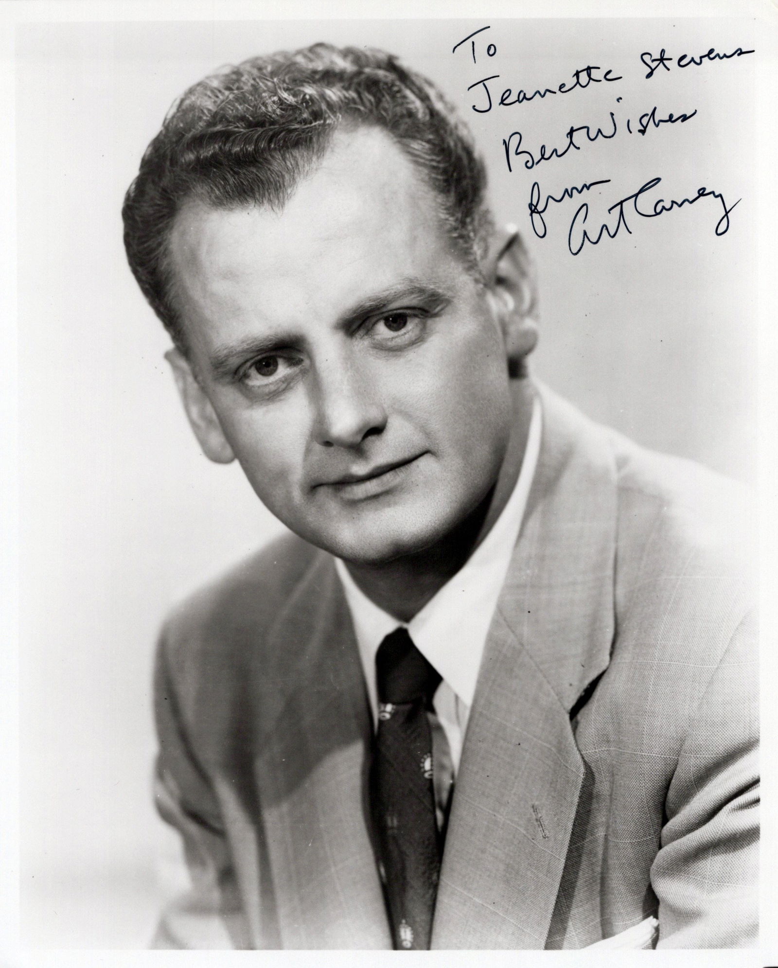 Art Carney (1918-2003) HONEYMOONERS / BATMAN  In Person Signed Photo (1 of 1)