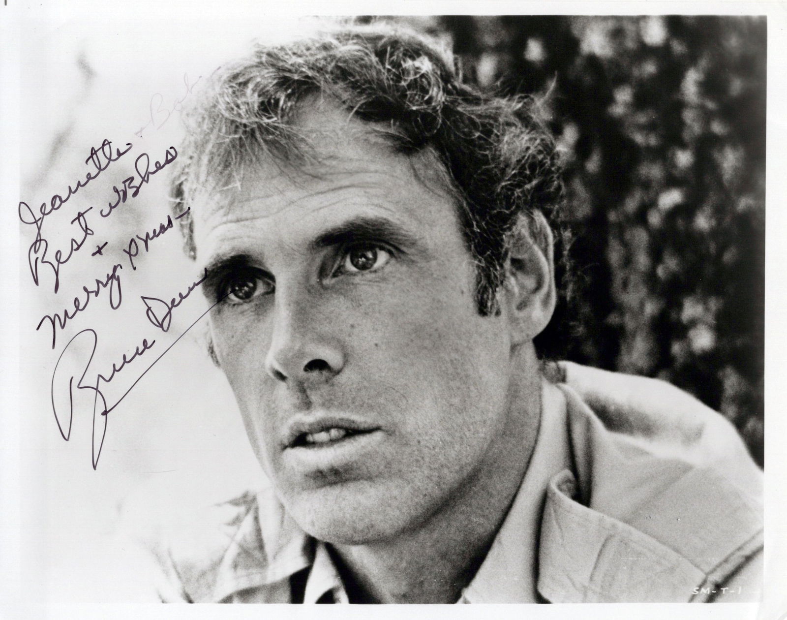 Bruce Dern GREAT GATSBY / HATEFUL EIGHT In Person Signed Photo (1 of 1)