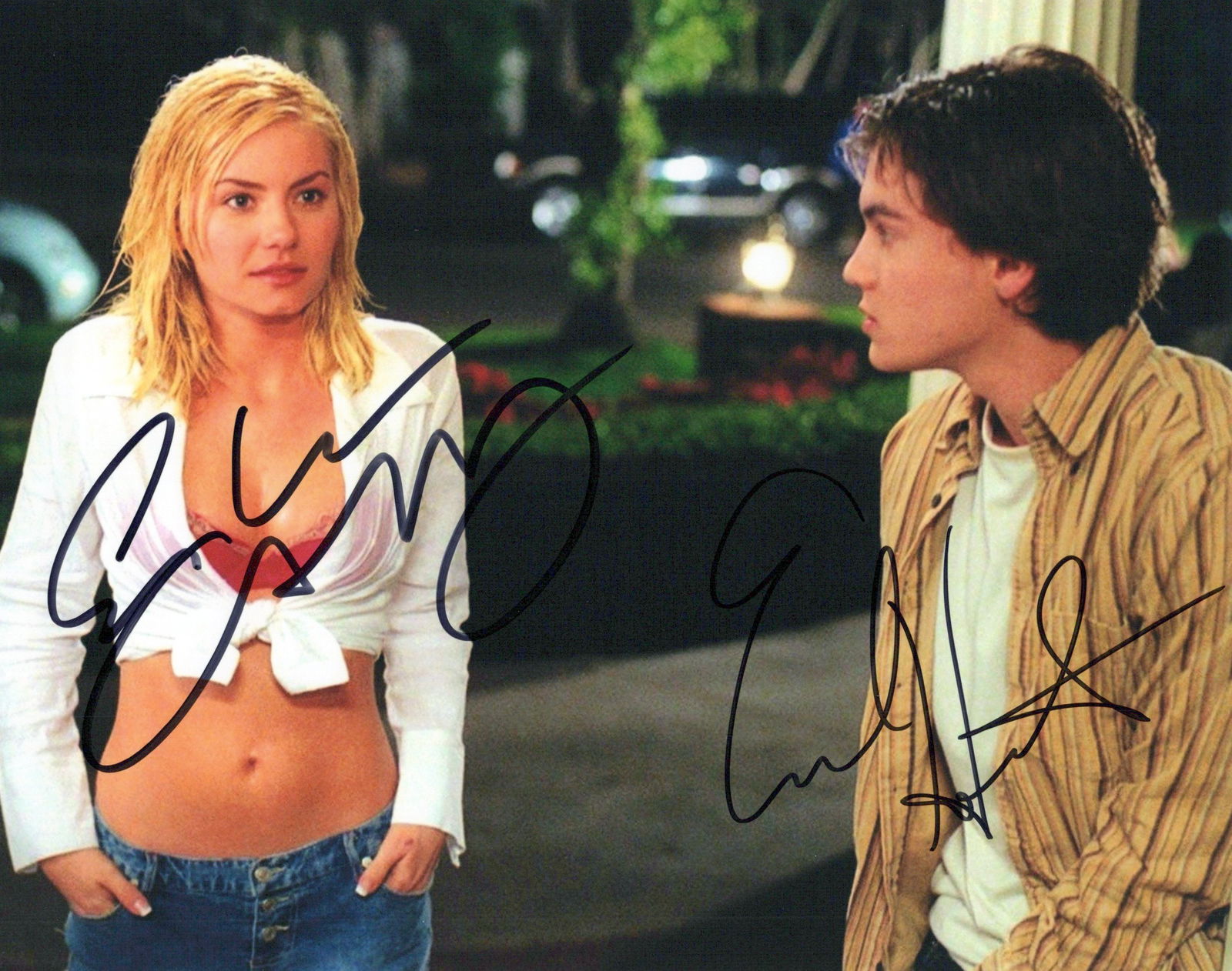 Elisha Cuthbert / Emile Hirsch GIRL NEXT DOOR  In Person Signed Photo (1 of 1)