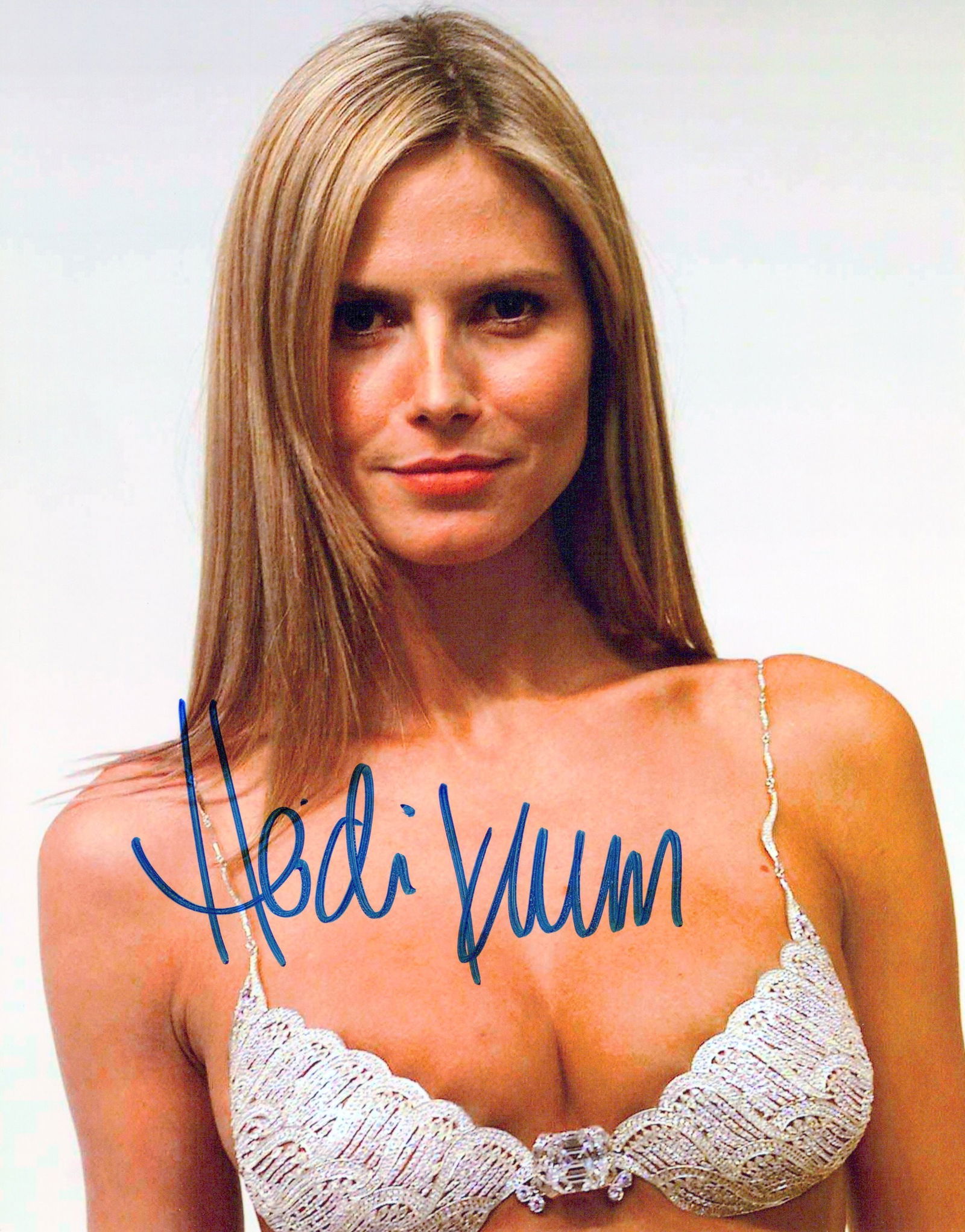 Heidi Klum SUPERMODEL / PROJECT RUNWAY In Person Signed Photo (1 of 1)