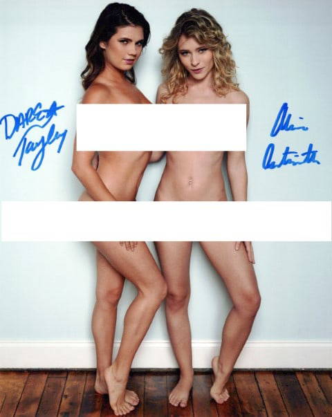 Dare Taylor / Alice Antoinette Playboy In Person Signed Photo Auction