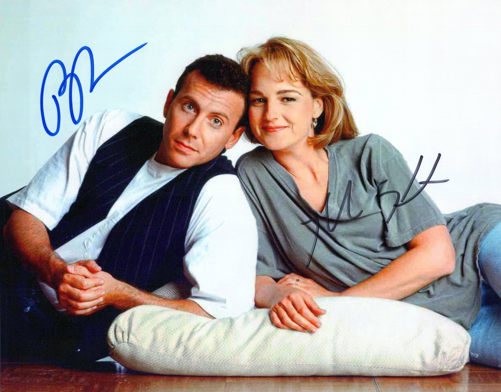 Paul Reiser / Helen Hunt MAD ABOUT YOU In Person Signed Photo (1 of 1)